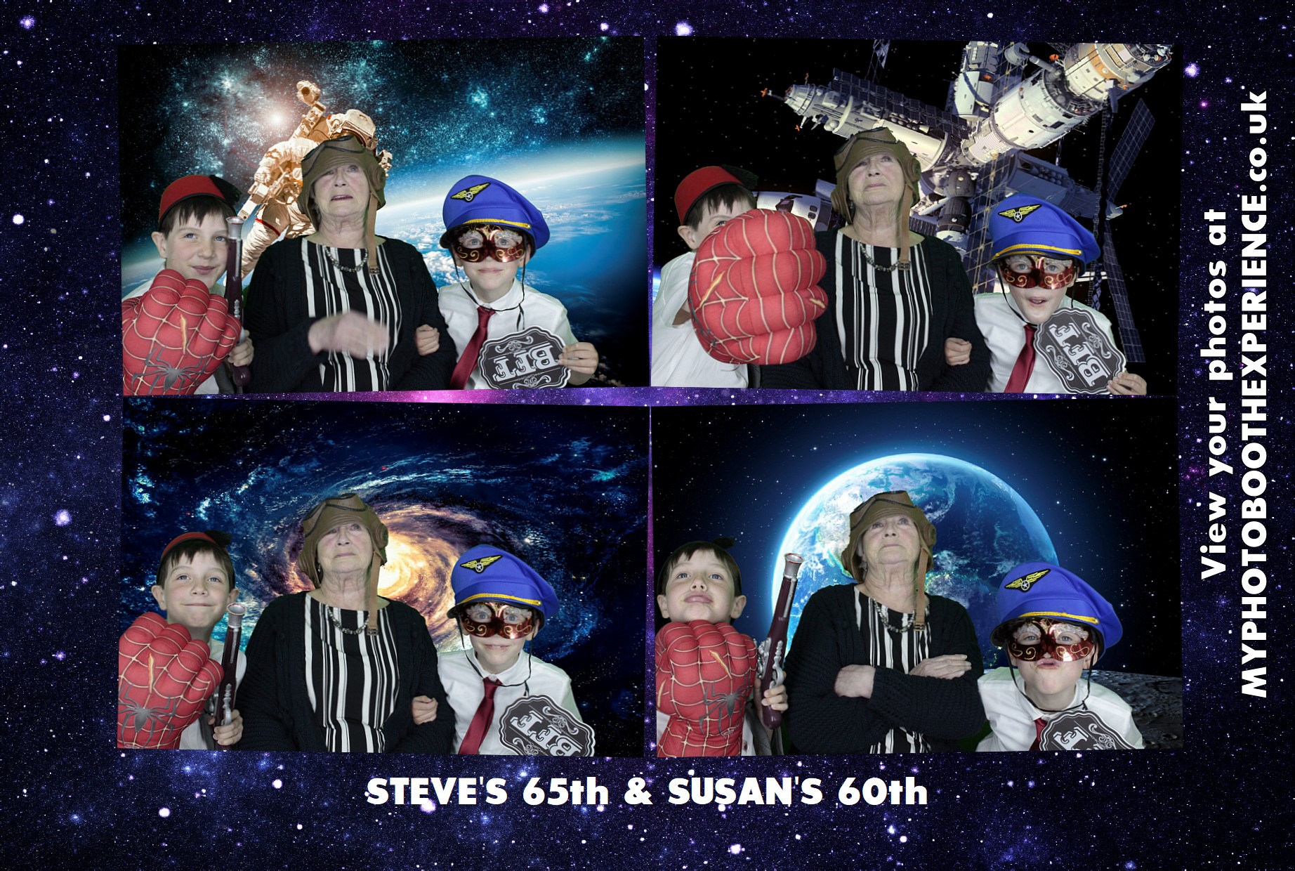 Steve's 65th & Susan 60th Birthday | View more photos from the event at gallery.myphotoboothexperience.co.uk/u/MyPhotoBoothExperienceLtd/Steves-65th-Susan-60th-Birthday